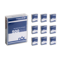 Tandberg RDX Tape Cartridge 10x 500GB